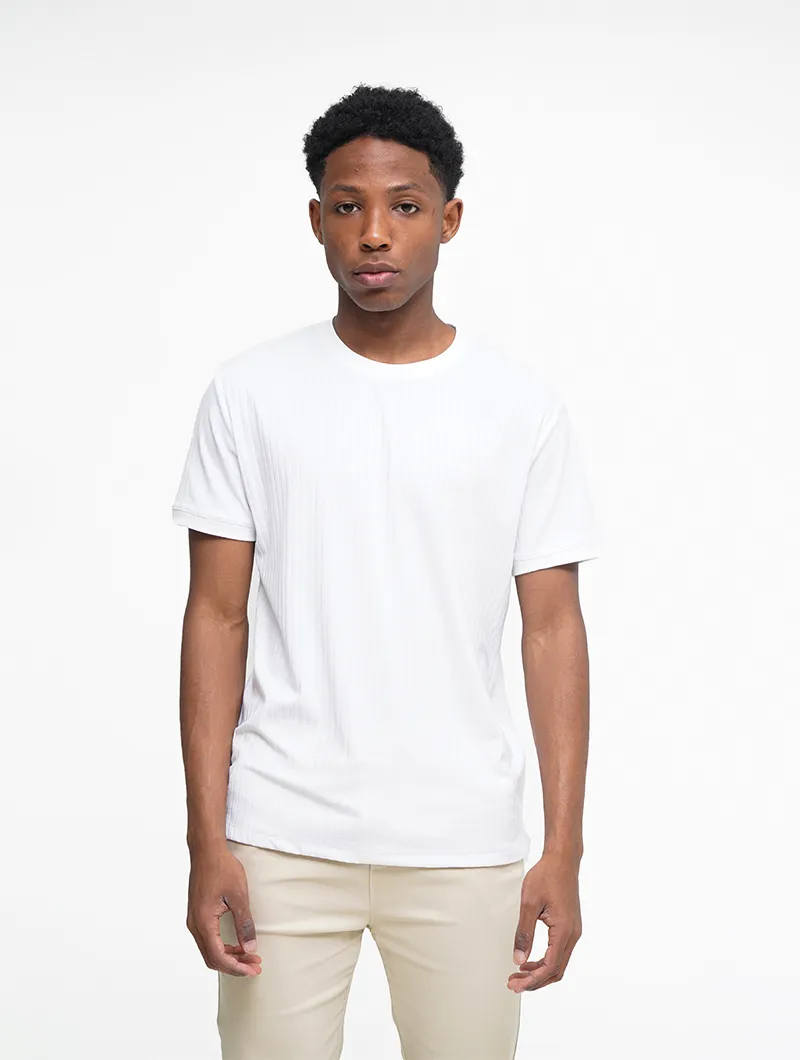 T-shirt col rond basic